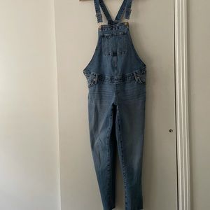 Isabel maternity denim overalls. Size 2.